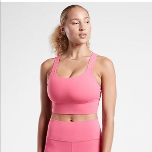 Athleta Pink Sports Bra